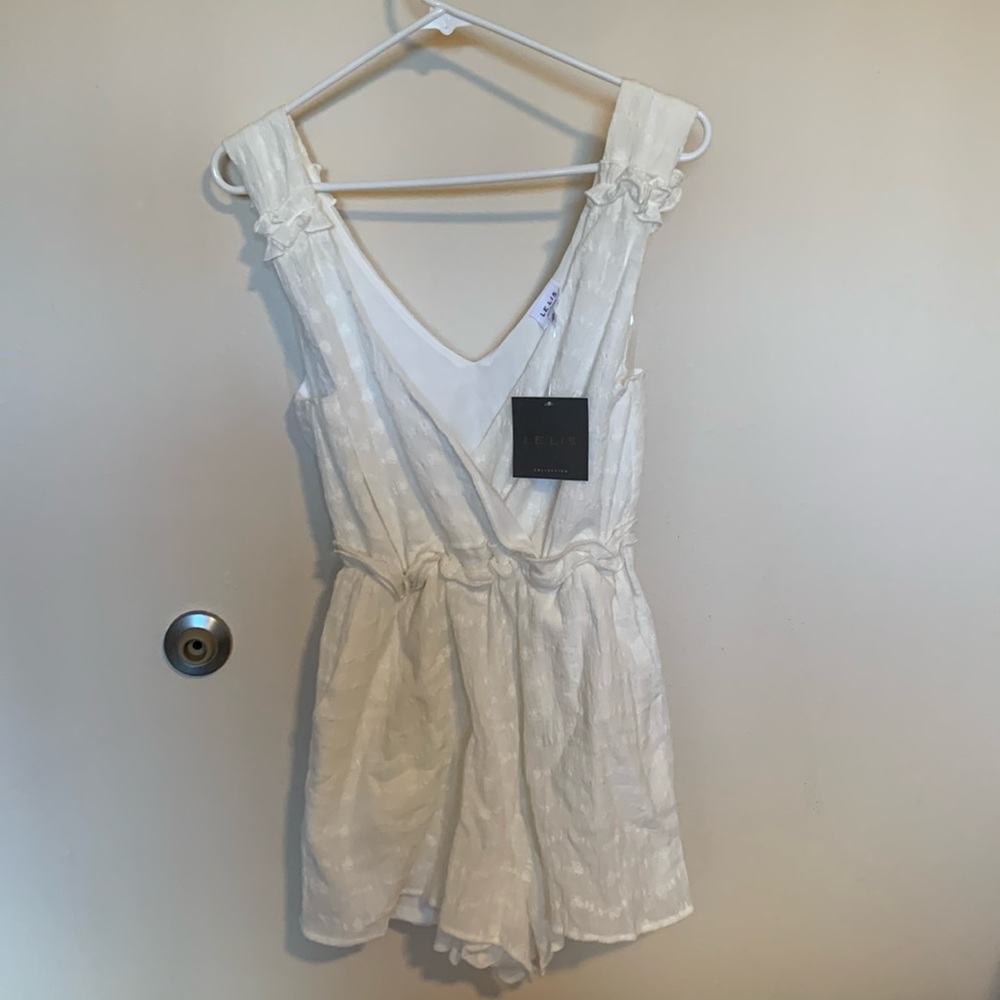 Eyelet romper
